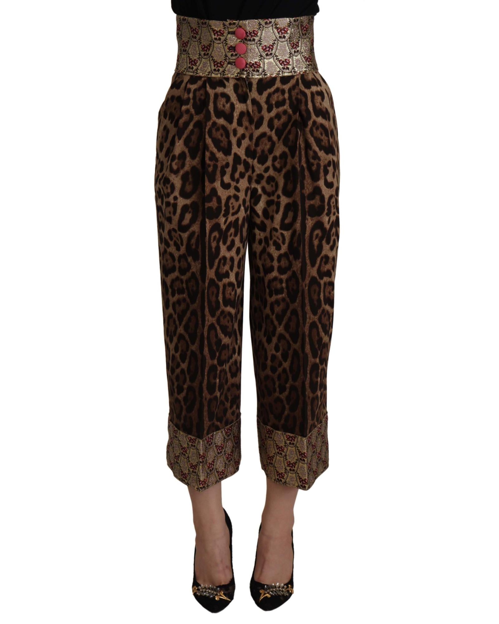 Dolce & Gabbana  Leopard Print Culottes