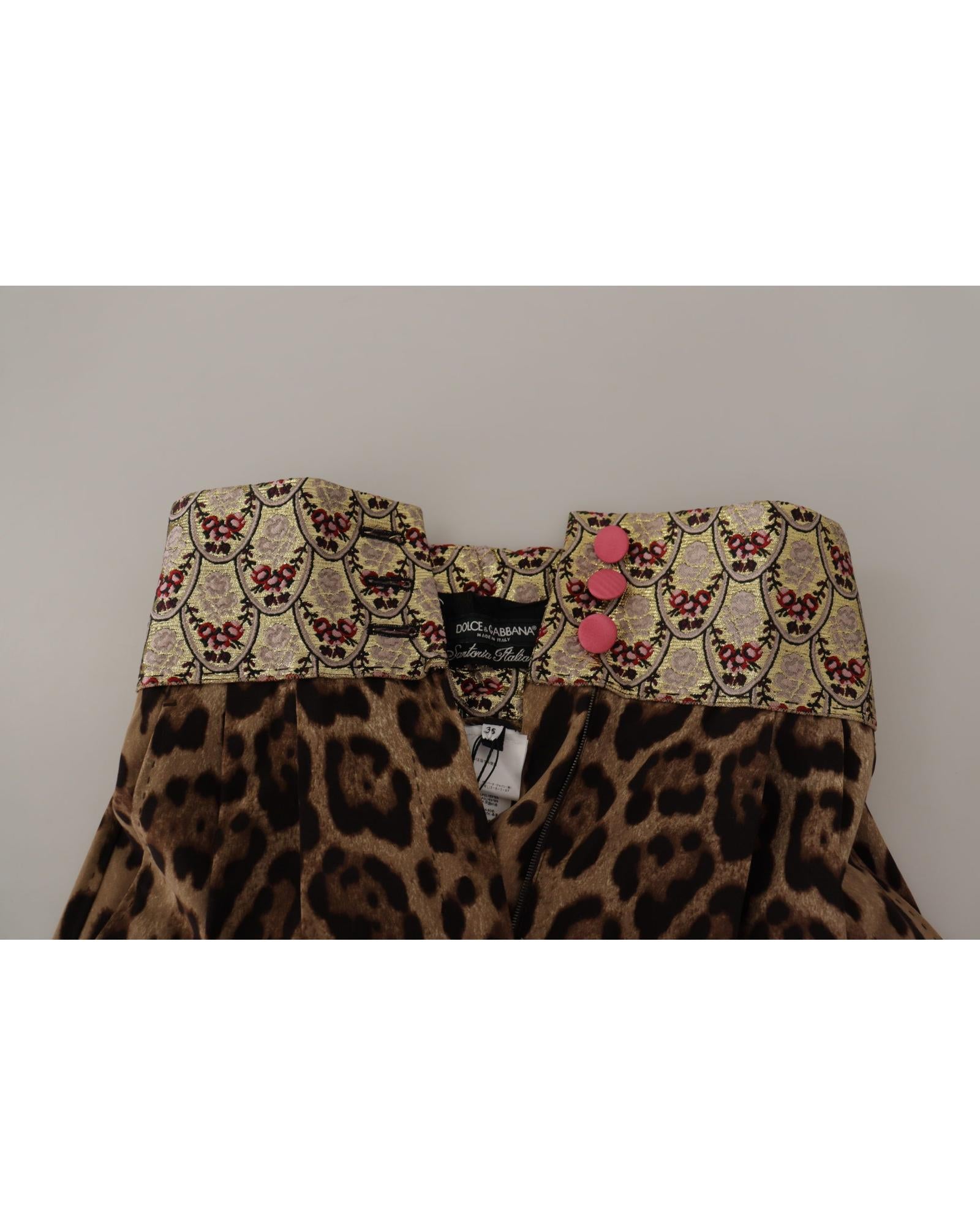 Dolce & Gabbana  Leopard Print Culottes