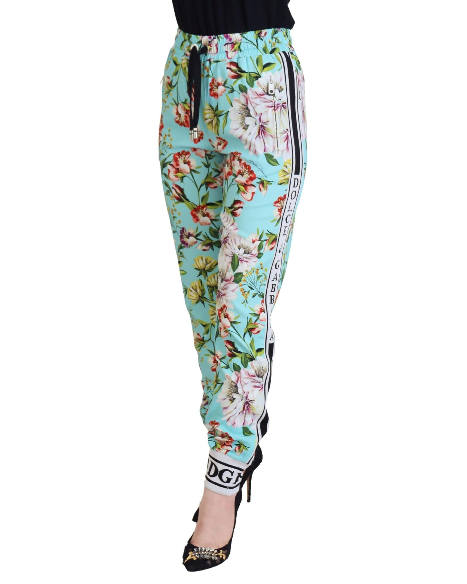 Dolce & Gabbana  Floral Print Jogger Pants