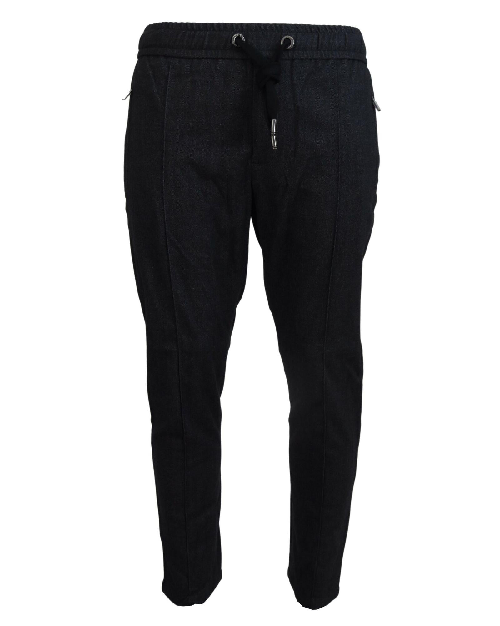 Dolce & Gabbana  Men's Black Jogger Sweatpants