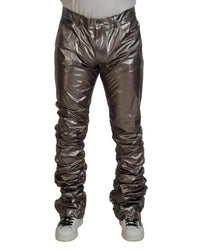 Dolce & Gabbana Metallic Nylon Stretch Pants1