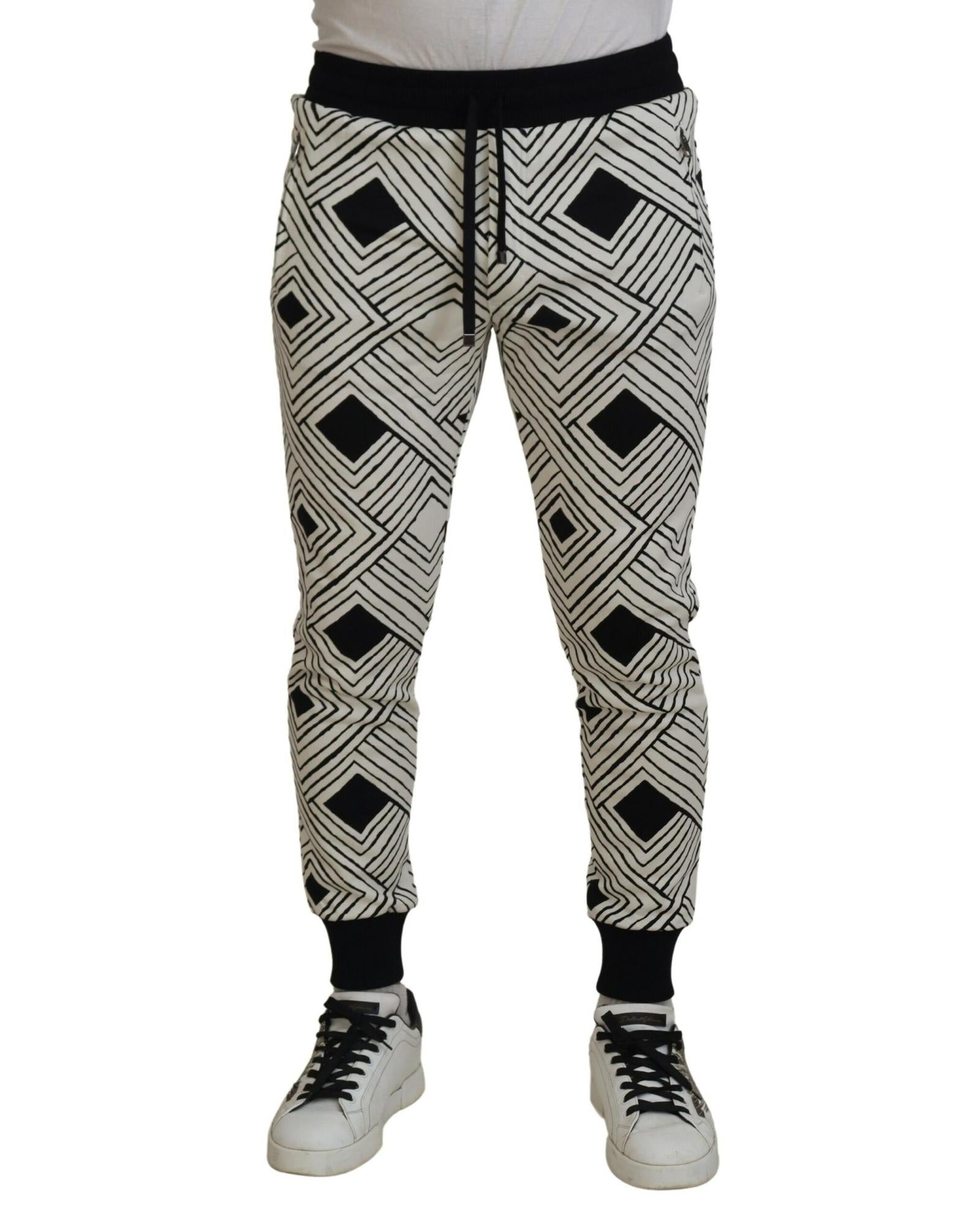 Dolce & Gabbana  Geometric Print Sweatpants