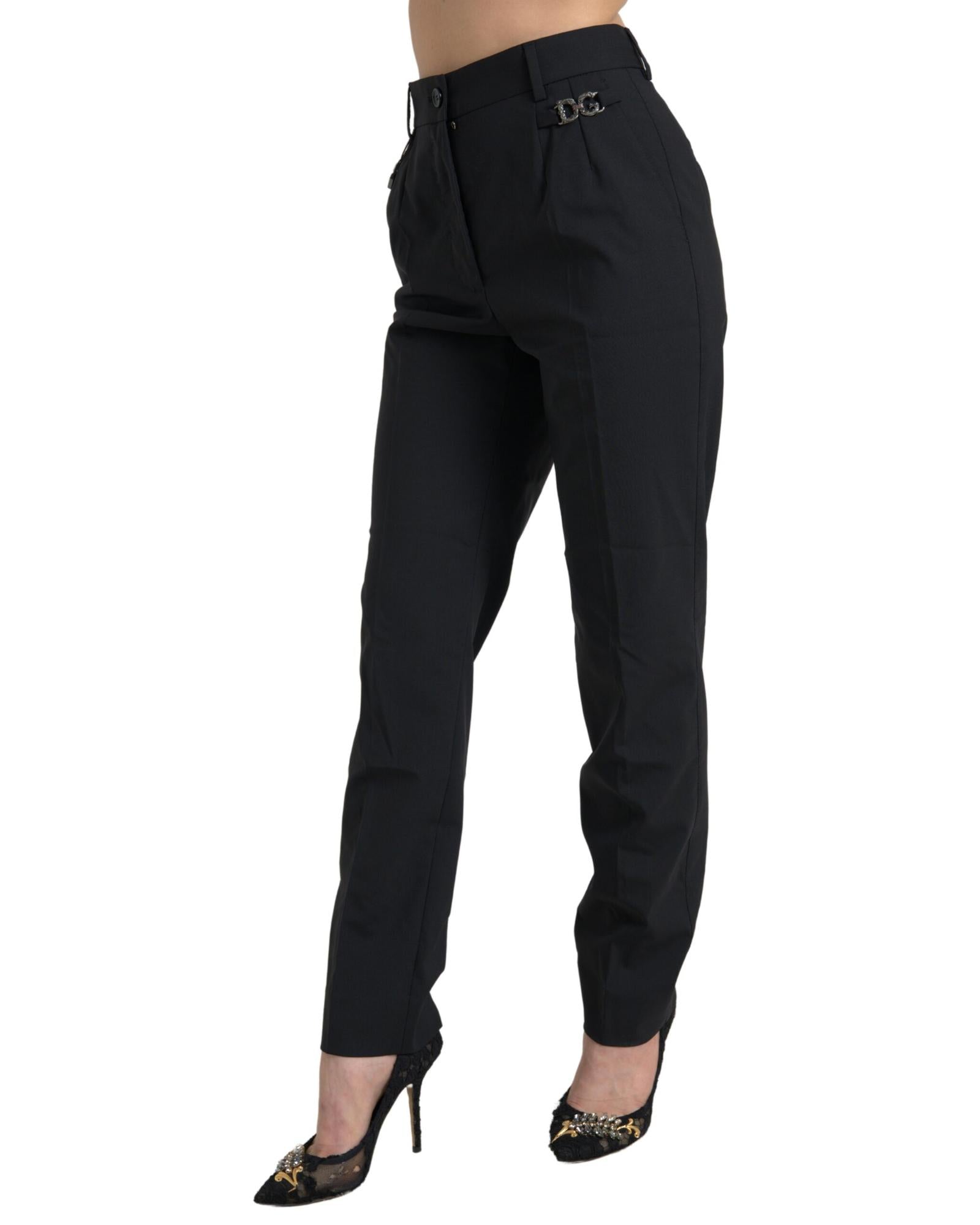 Dolce & Gabbana  Women's Classic Fit Black Pants