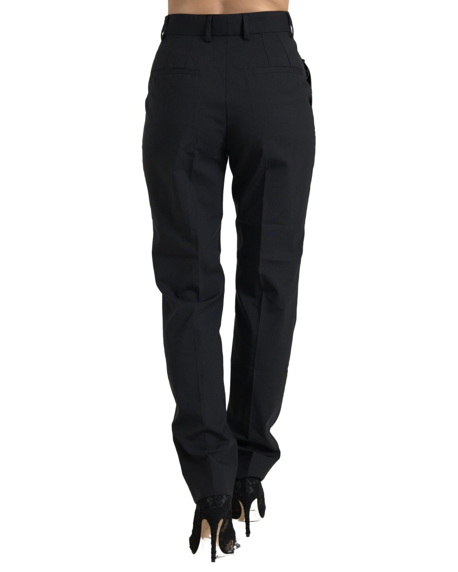 Dolce & Gabbana  Women's Classic Fit Black Pants