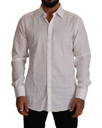 Dolce & Gabbana  Classic Fit Cotton Shirt - White2