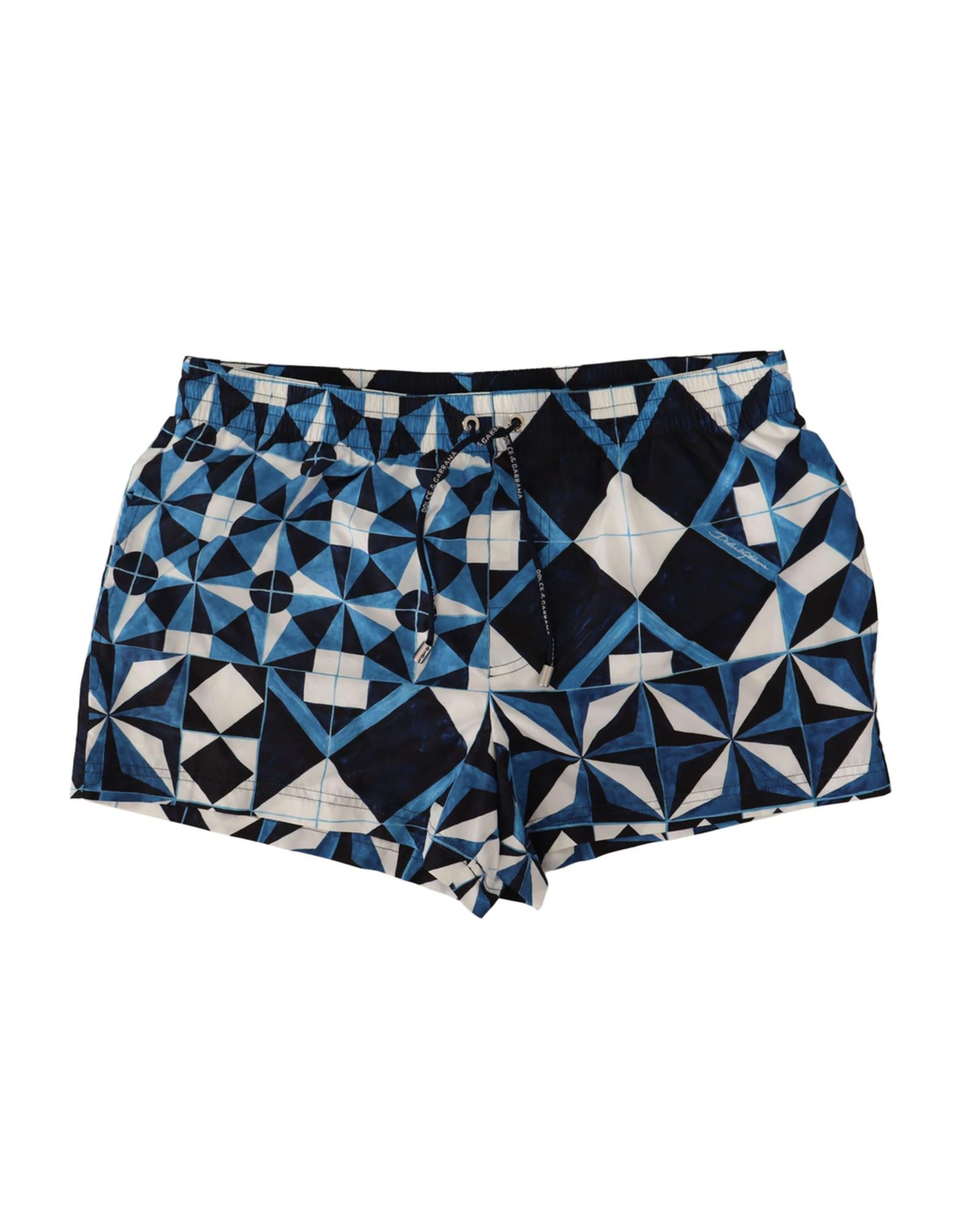 Dolce & Gabbana  Geometric Print Swim Shorts