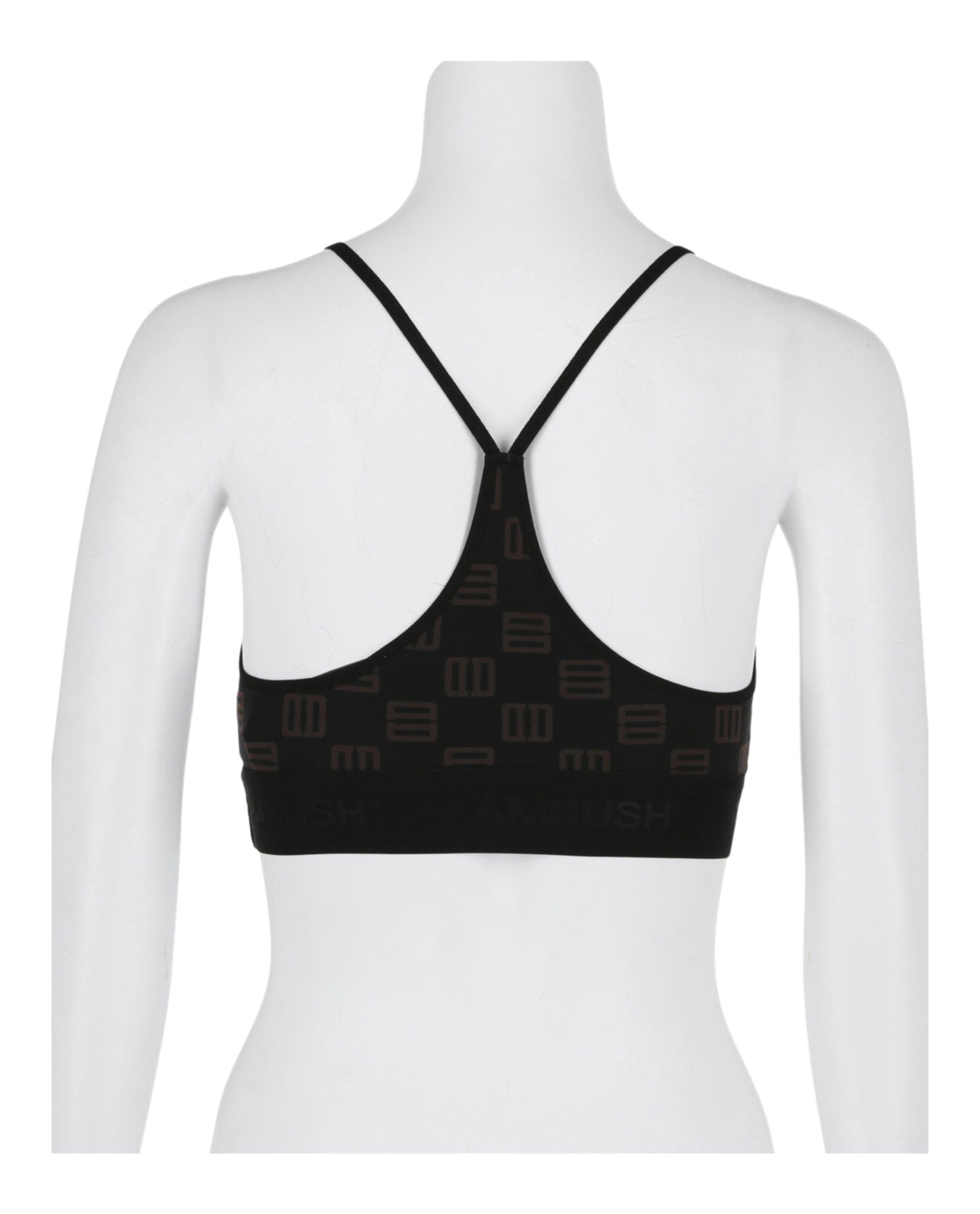 AMBUSH Womens Monogram Crop Top