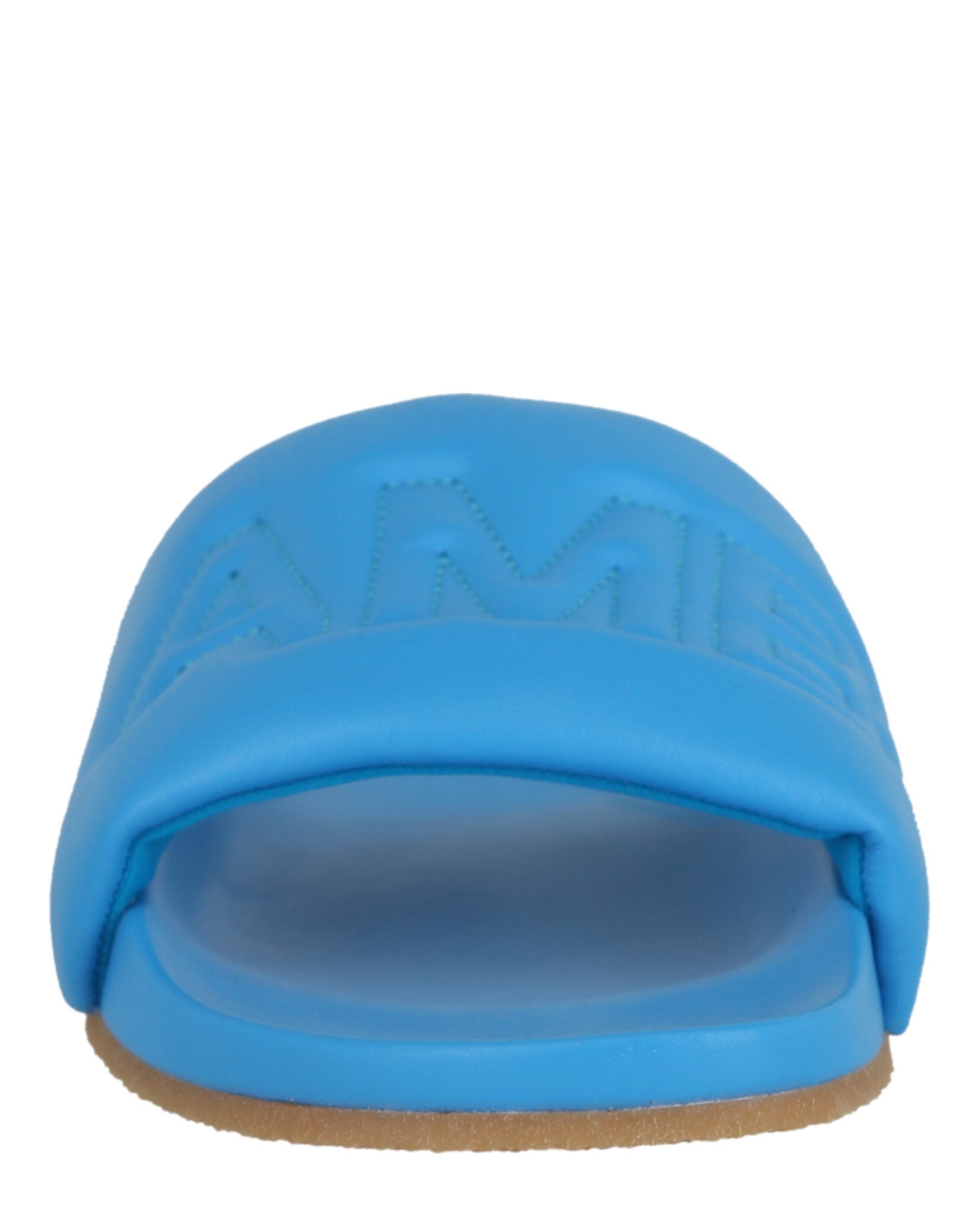 AMBUSH Womens Quilted Lettering Logo Sliders