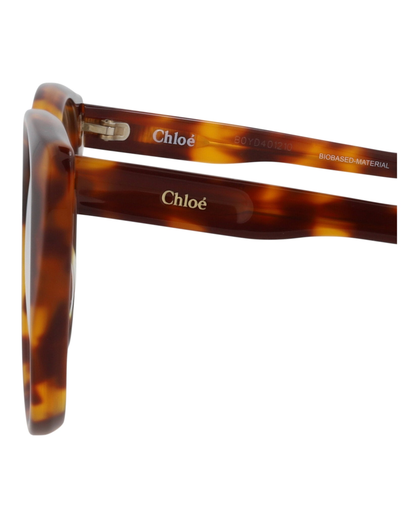 Chloé Womens Cat Eye Havana Havana Transparent Fashion Designer Eyewear