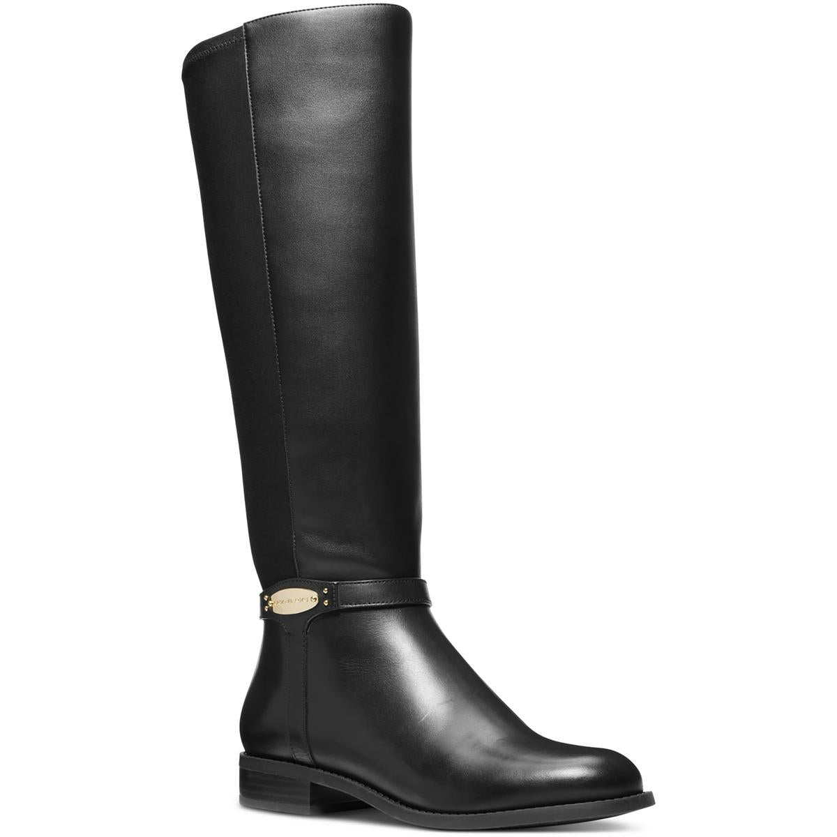 Finley Womens Leather Riding Knee-High Boots