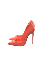 Christian Louboutin  Pigalle Patent Leather Pumps - Coral4