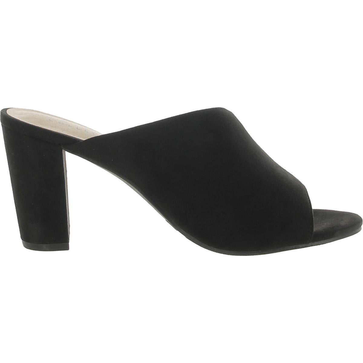 Womens Pointed toe Slip on Block Heel