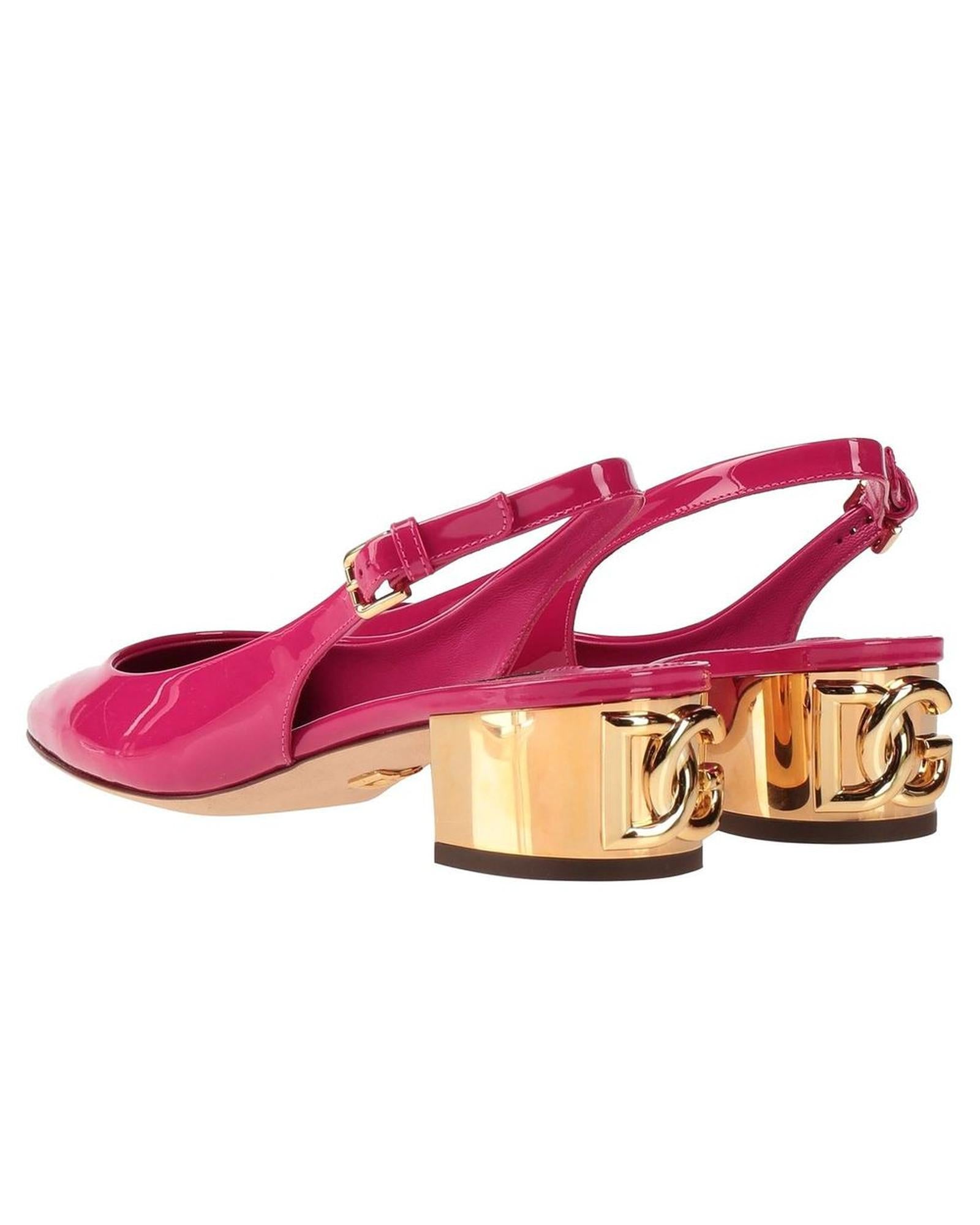 Dolce & Gabbana  Women's Slingback Pumps in Fuchsia