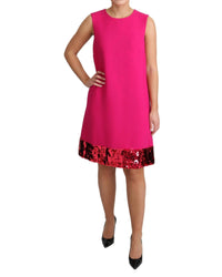 Dolce & Gabbana Fuchsia Sequin Sleeveless Dress14