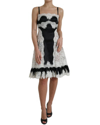 Dolce & Gabbana Lace See Through A-Line Sleeveless Dress1