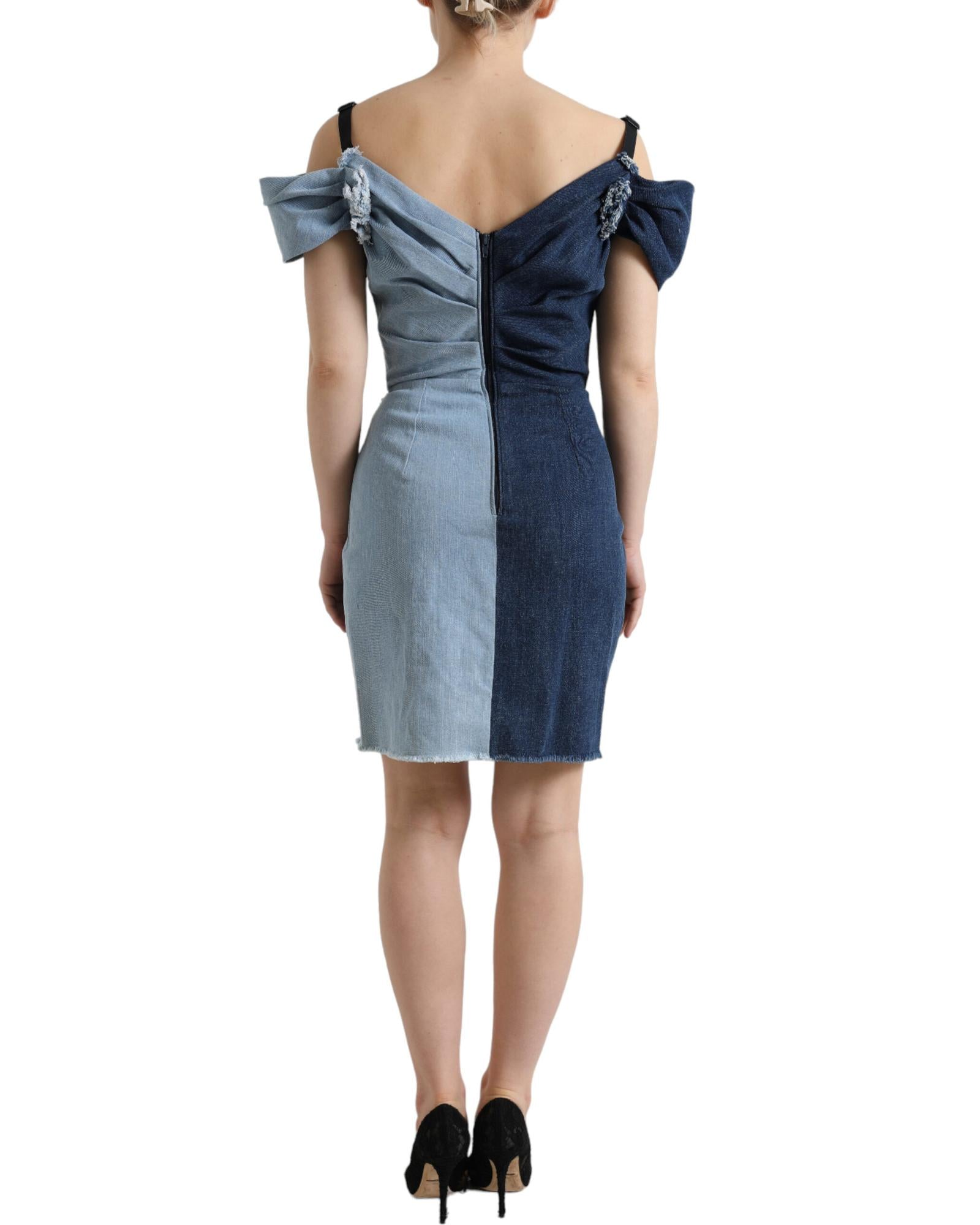 Dolce & Gabbana  Women's Denim Dress Blue