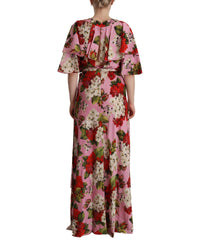 Dolce & Gabbana Floral Silk Maxi Dress16