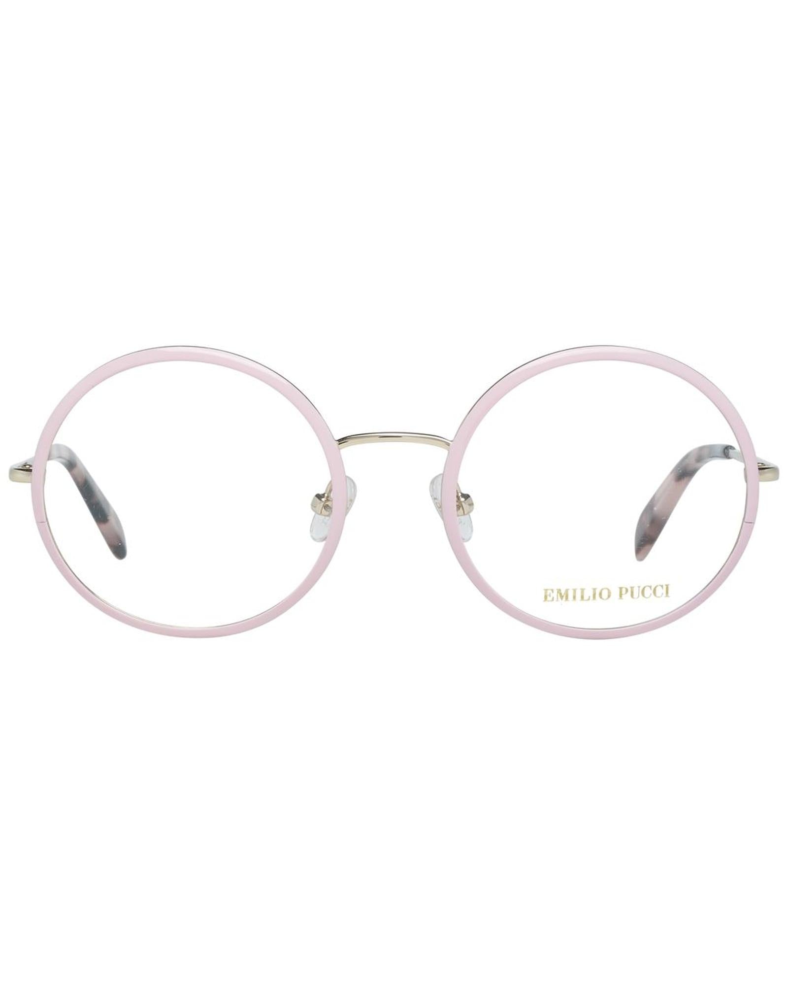 Emilio Pucci  EP5027 Round Metal Frames Pink Eyewear Glasses