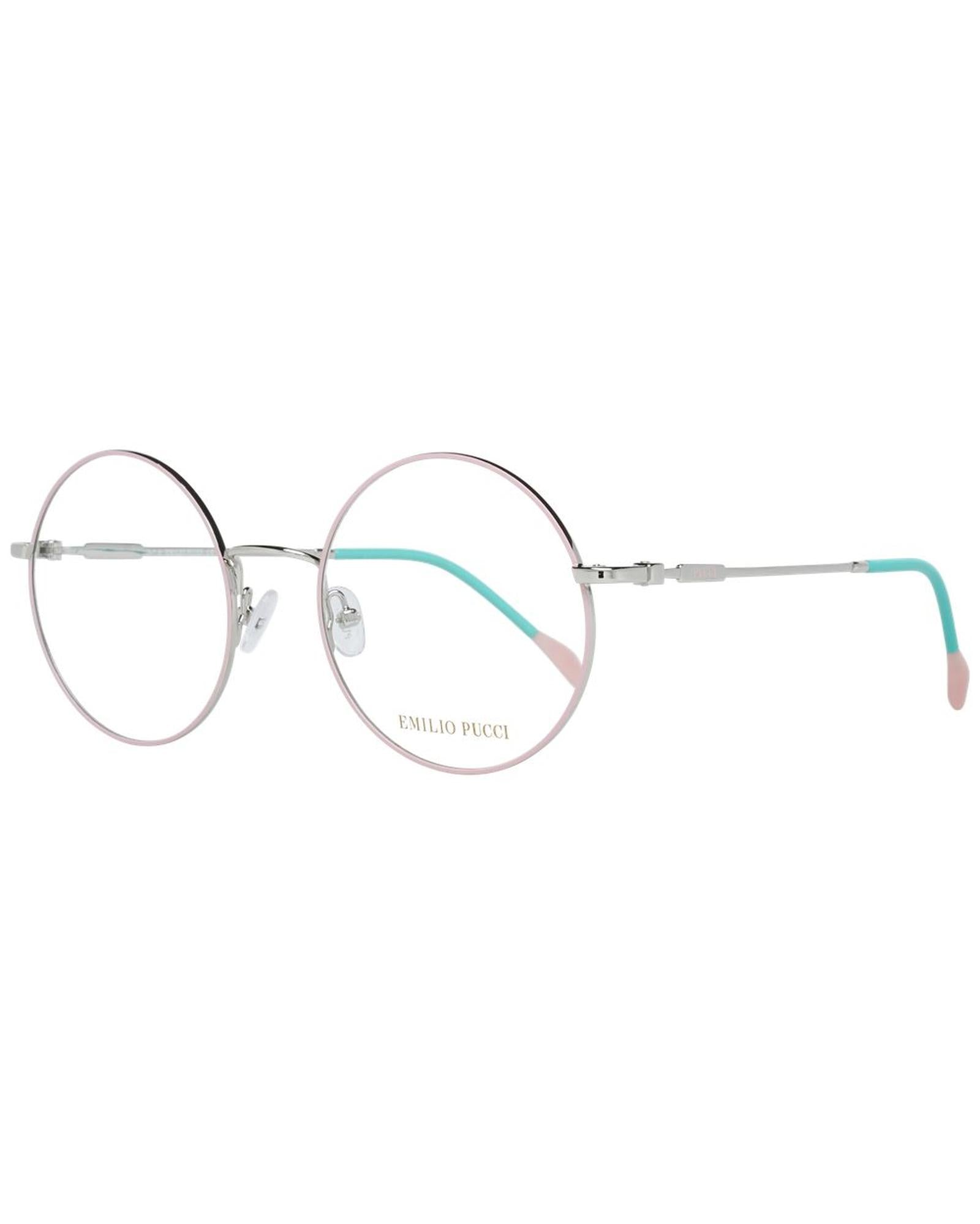 Emilio Pucci  EP 5279 Round Metal Eyewear Frames  Silver