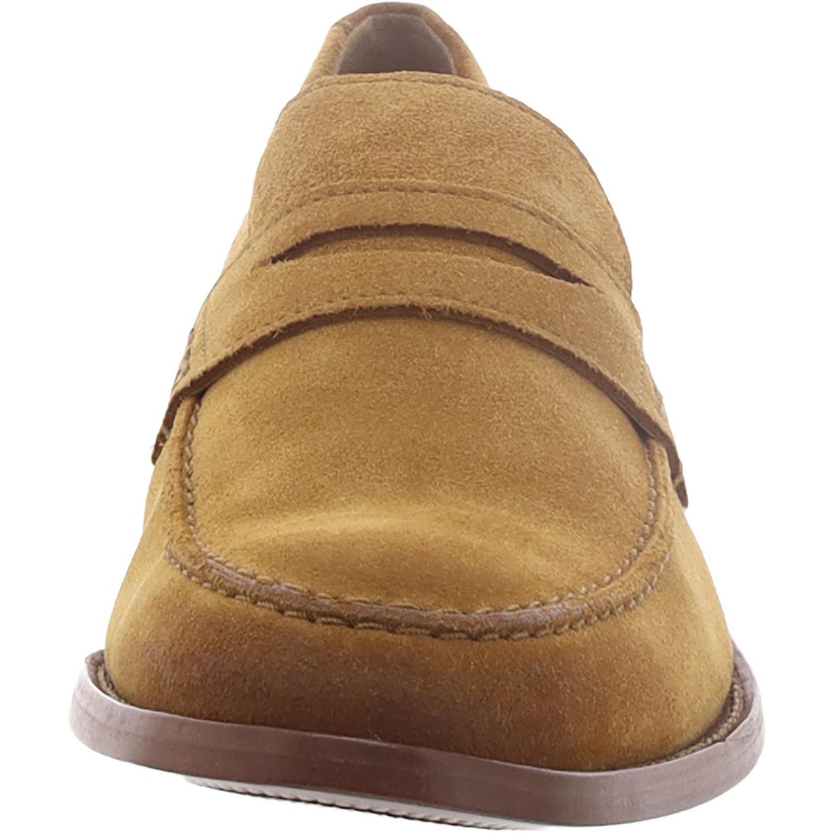 James Free Mens Suede Padded Insole Loafers