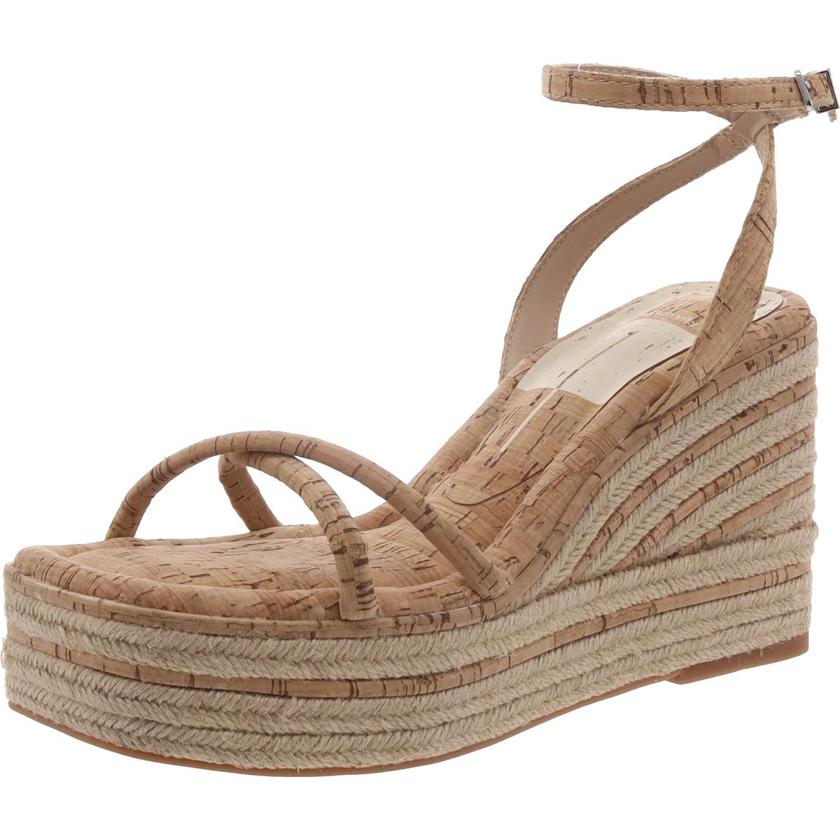 Womens Ankle Strap Open Toe Espadrilles