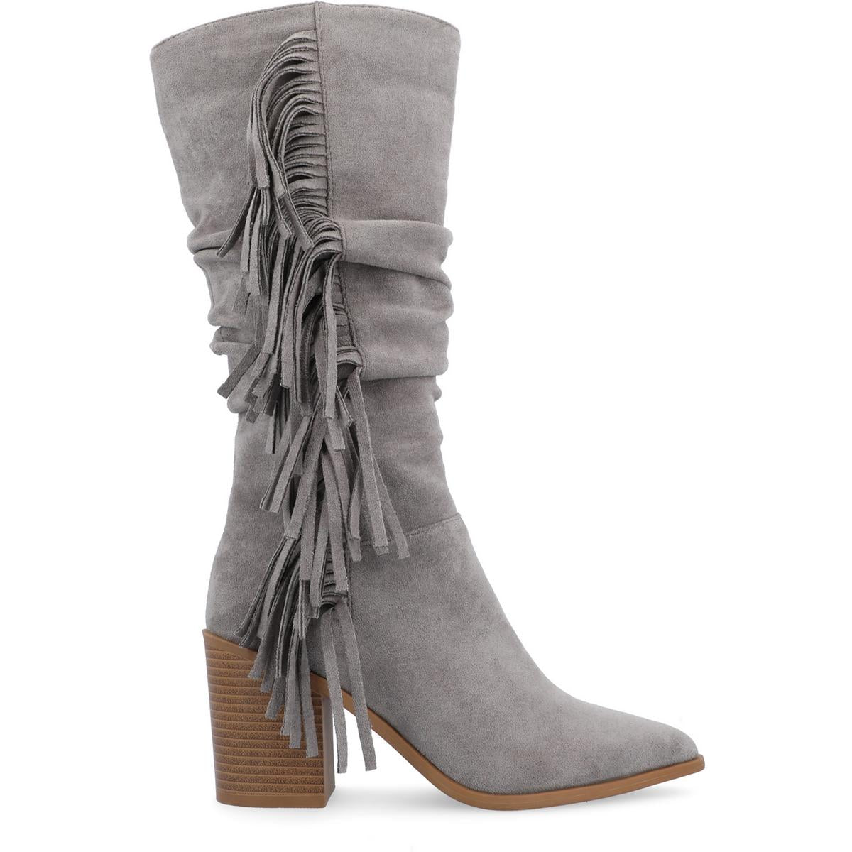 Hartly Womens Zipper Mid-Calf Boots