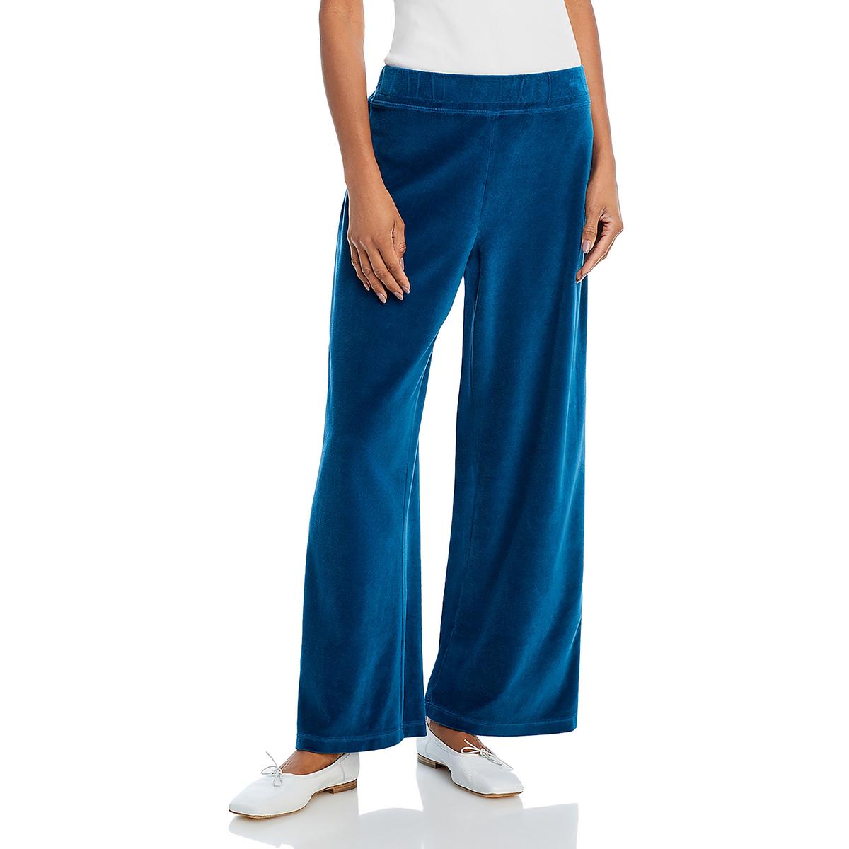 Womens Velour Pull On Sweatpants