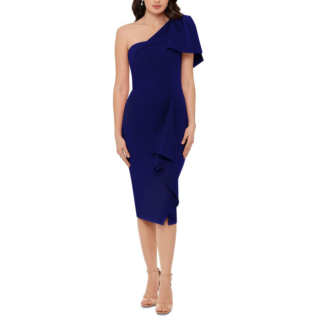 Womens Cascade Midi Bodycon Dress – Bluefly