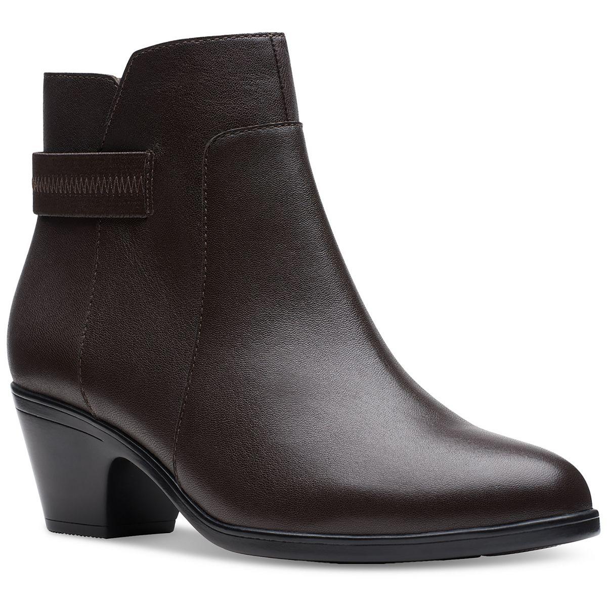 Emily 2 Holly Womens Leather Ankle Booties