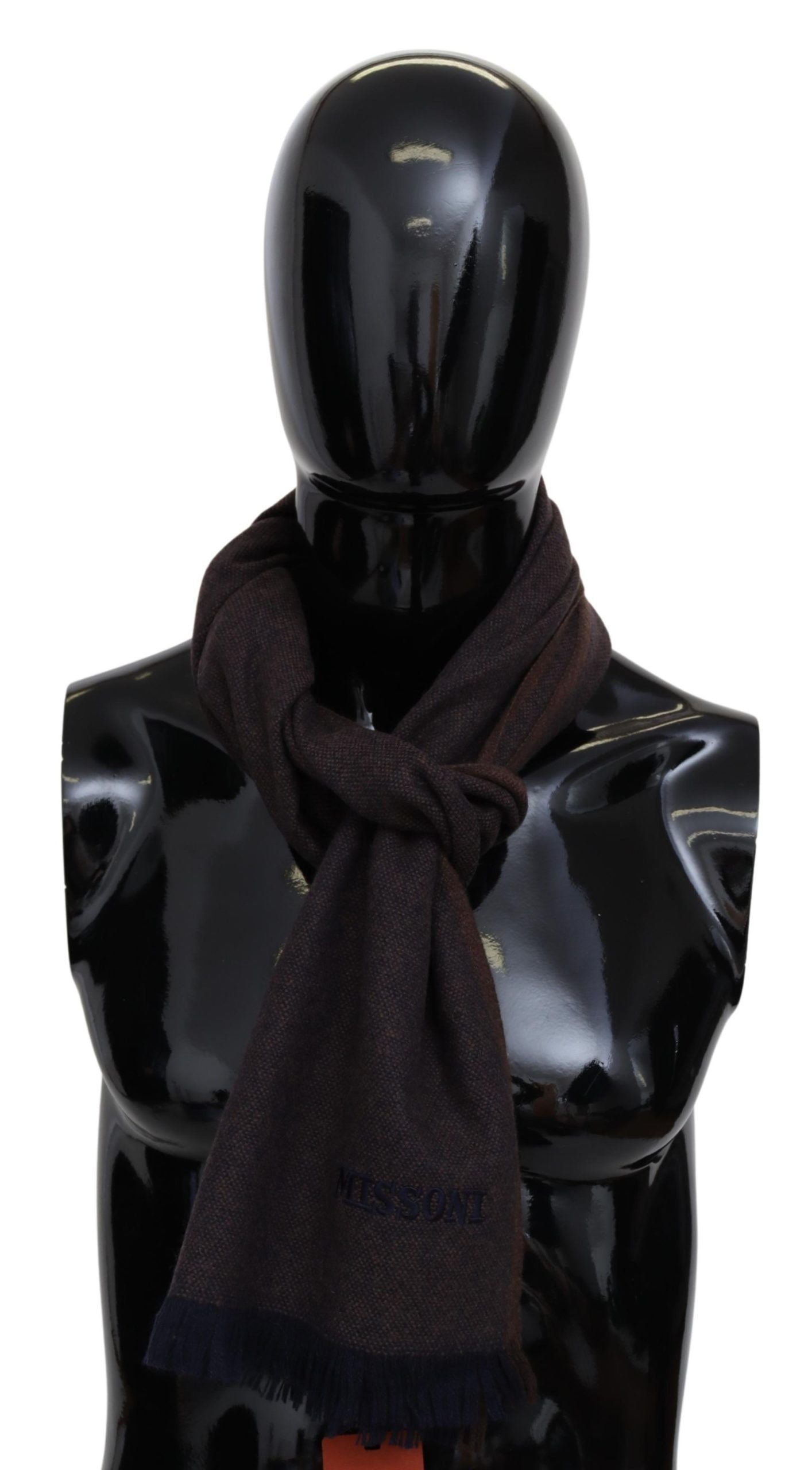 Missoni Luxurious Cashmere Unisex Scarf in Men's Brown