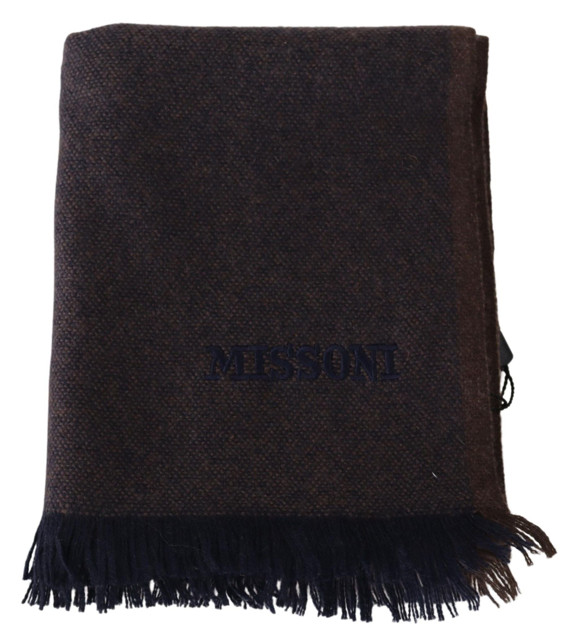 Missoni Luxurious Cashmere Unisex Scarf in Men's Brown