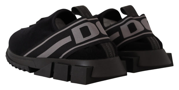 Dolce & Gabbana Chic Black Low Top Designer Men's Sneakers