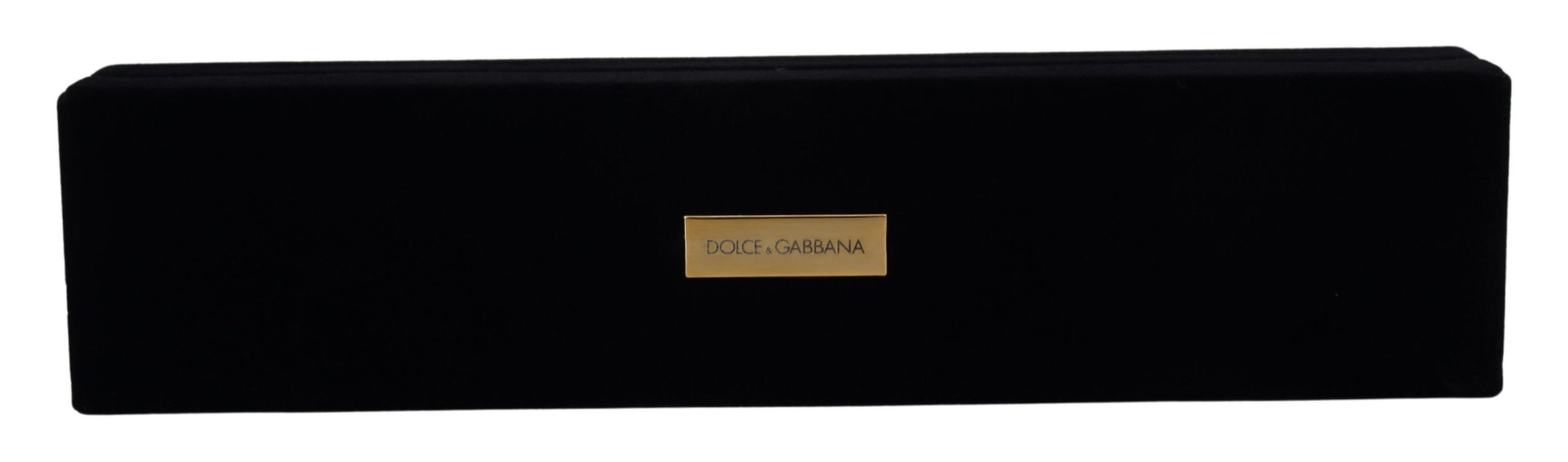 Dolce & Gabbana Elegant Velvet Jewelry Storage Women's Box