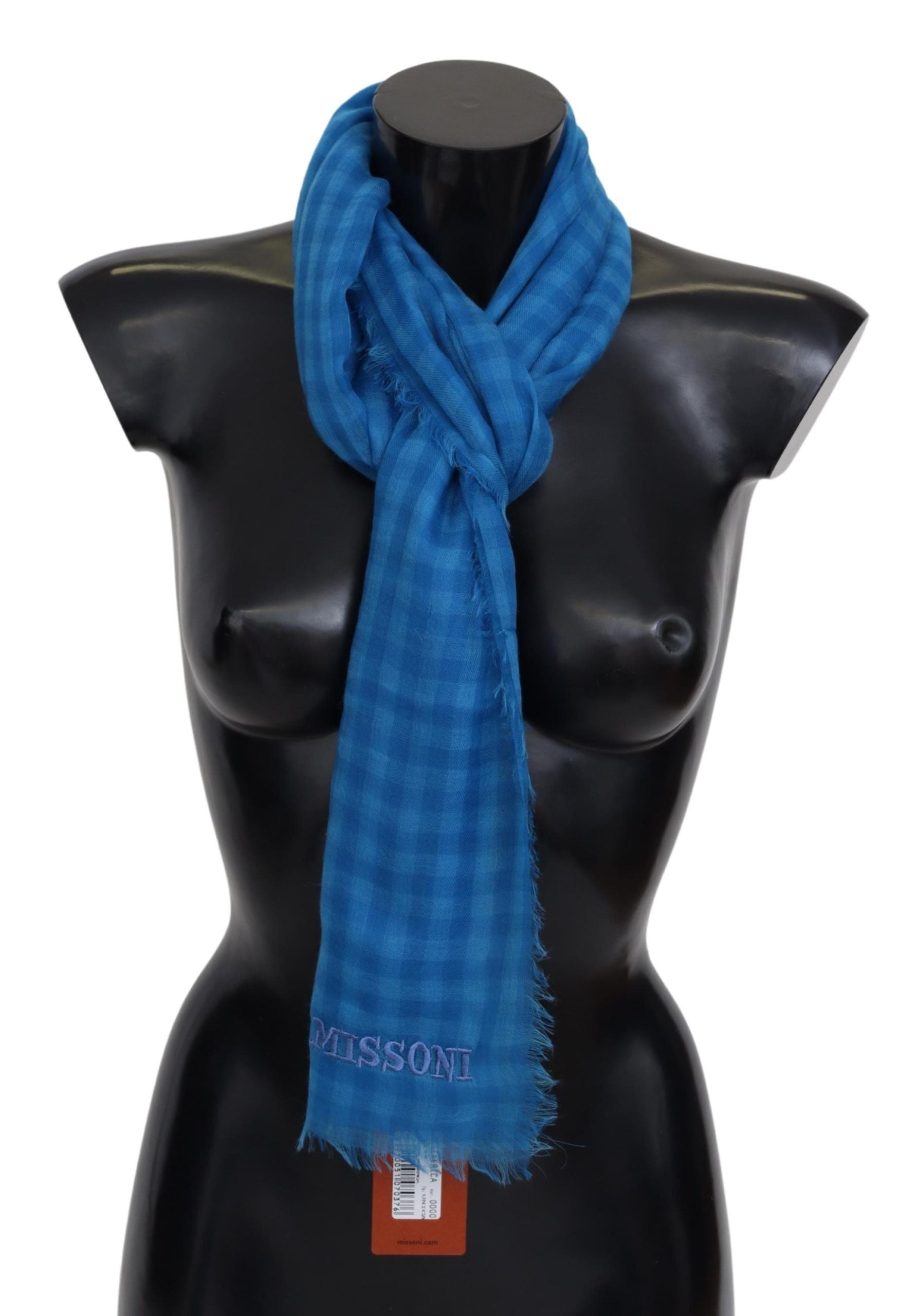 Missoni Chic Checkered Cashmere Men's Scarf