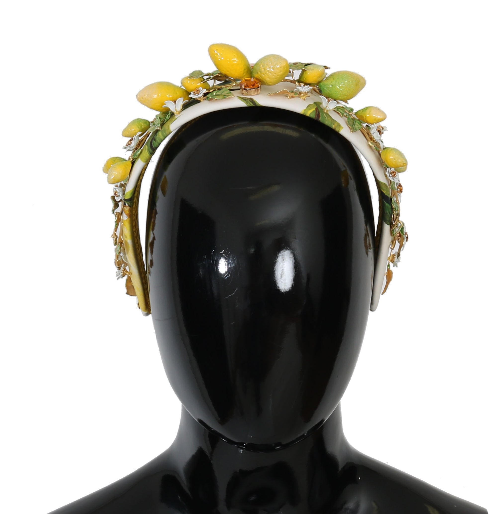 Dolce & Gabbana Sicilian Lemon Crystal Diadem Women's Tiara