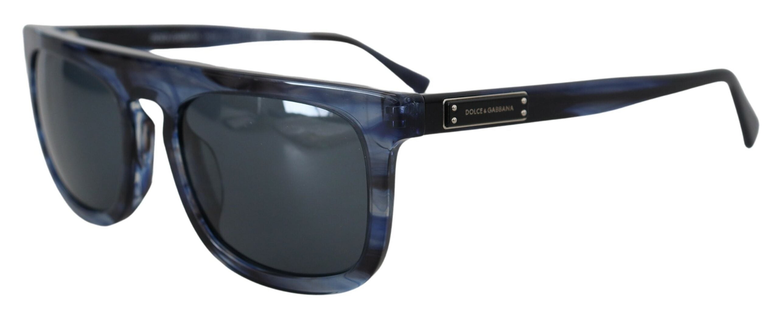 Dolce & Gabbana Elegant Blue Acetate Women's Sunglasses