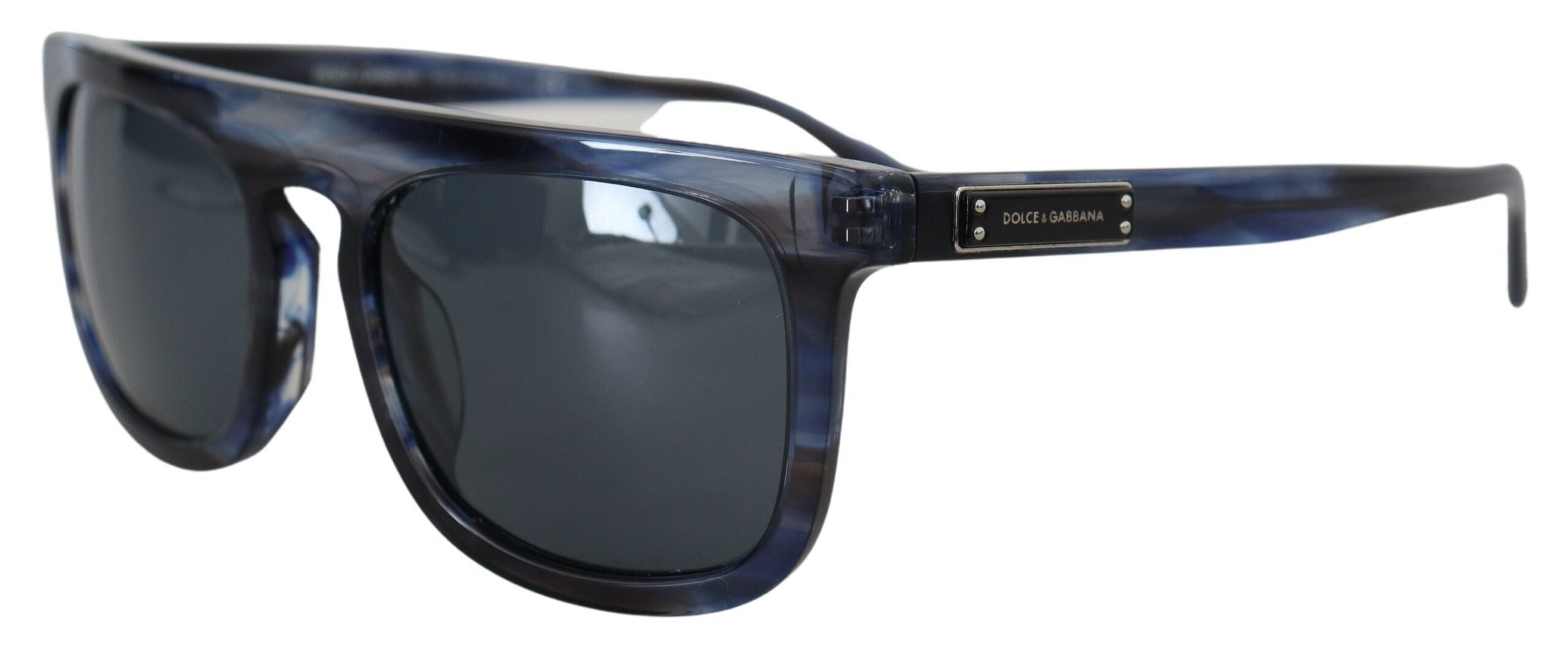 Dolce & Gabbana Elegant Blue Acetate Sunglasses for Women's Women