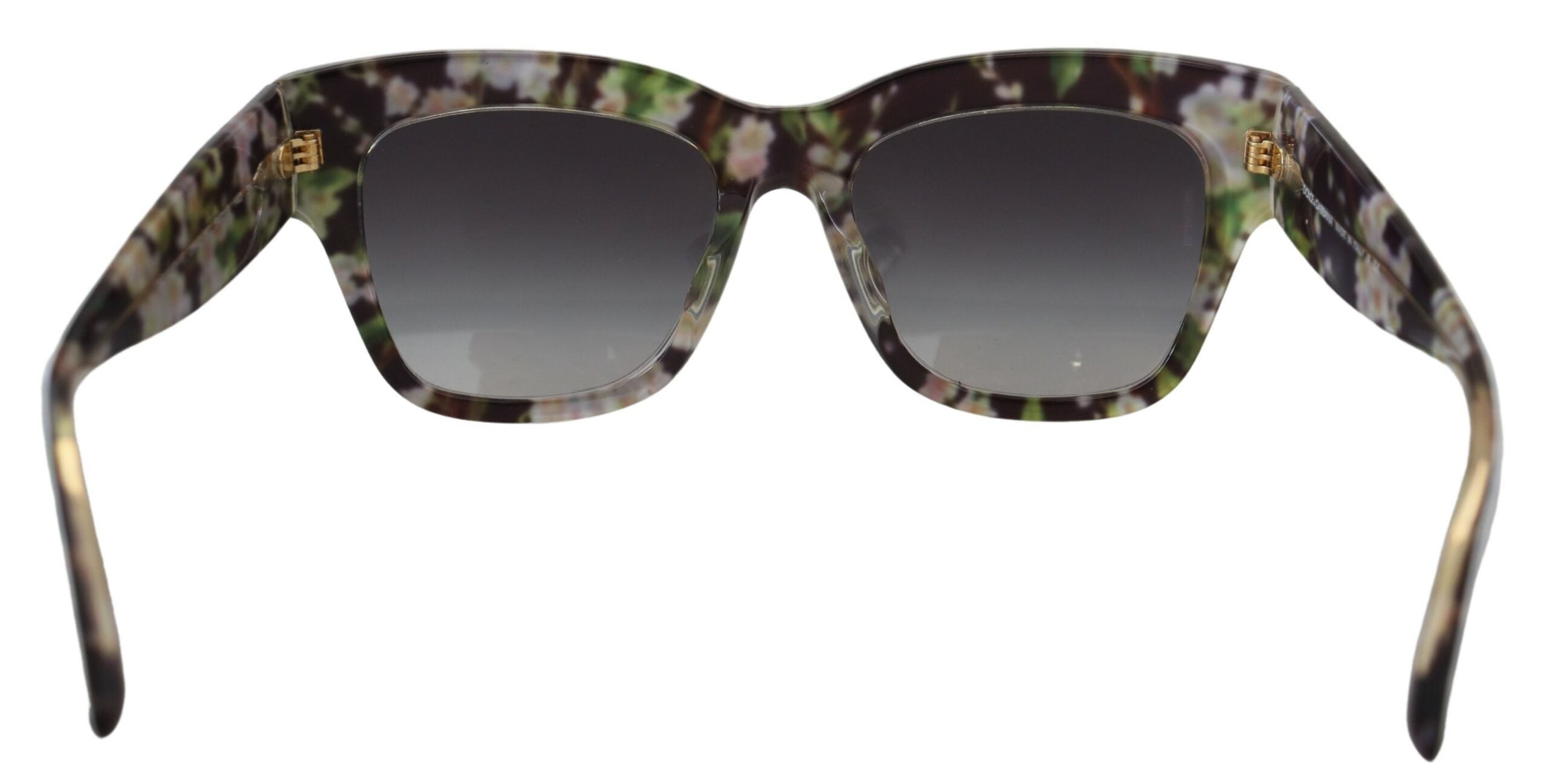 Dolce & Gabbana Elegant Black Multicolor Gradient Women's Sunglasses