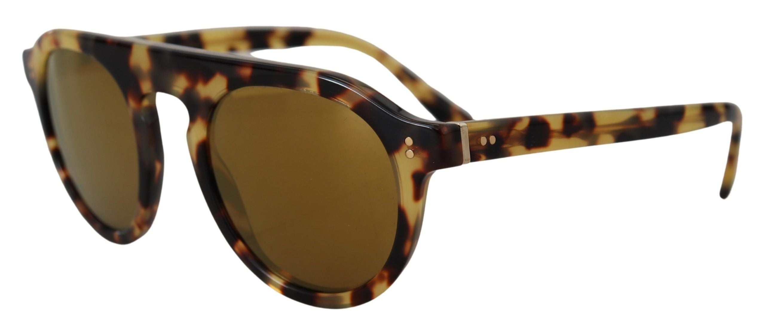 Dolce & Gabbana Chic Tortoiseshell Acetate Women's Sunglasses