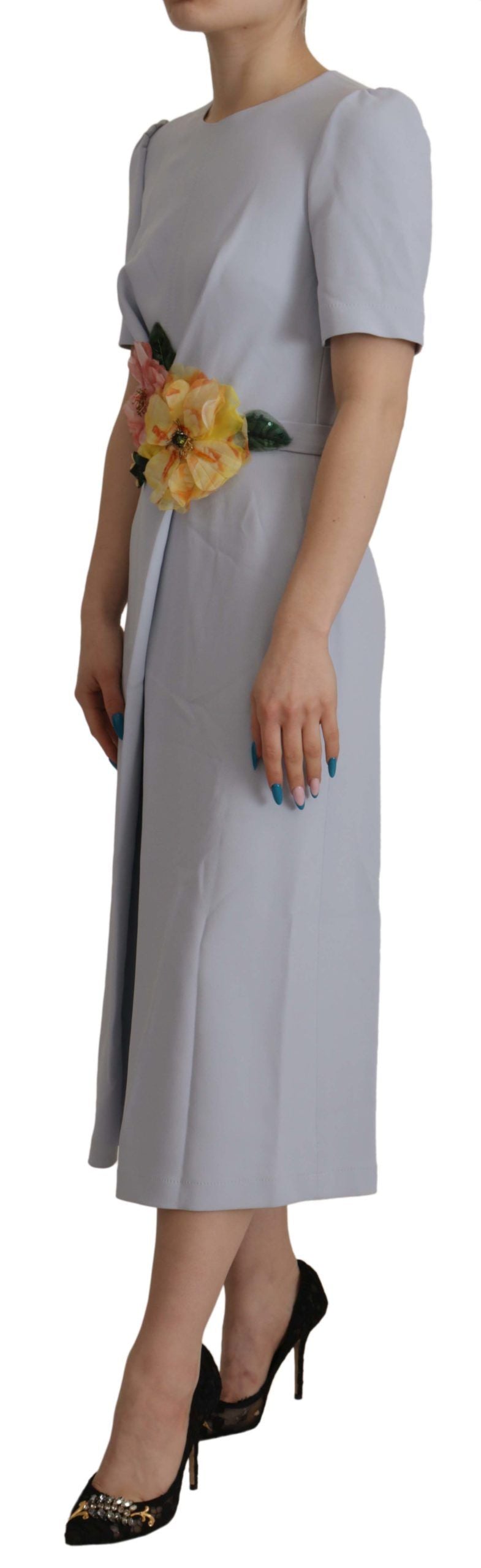 Dolce & Gabbana Elegant Light Blue A-line Women's Dress