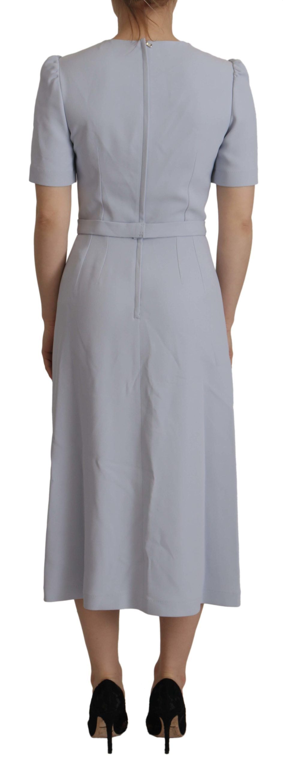 Dolce & Gabbana Elegant Light Blue A-line Women's Dress