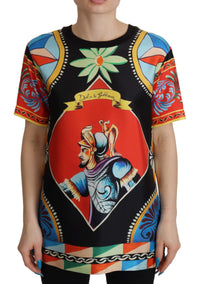 Dolce & Gabbana Glamourous Multicolor Silk Women's Top3