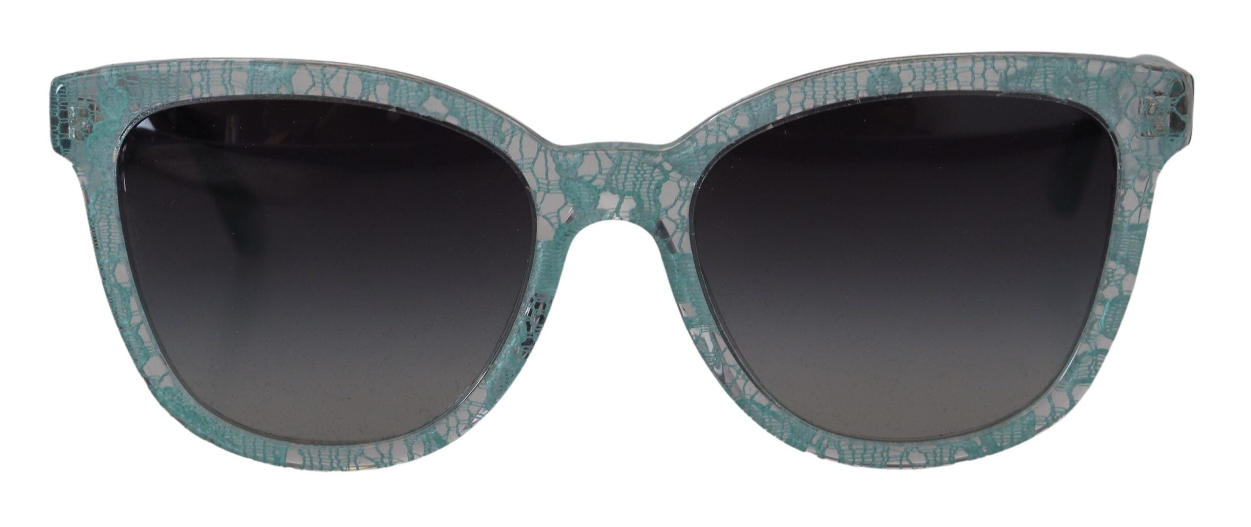 Dolce & Gabbana Sicilian Lace Crystal-Infused Women's Sunglasses