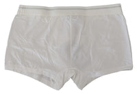 Dolce & Gabbana White Cotton Blend Regular Boxer Men's Underwear3