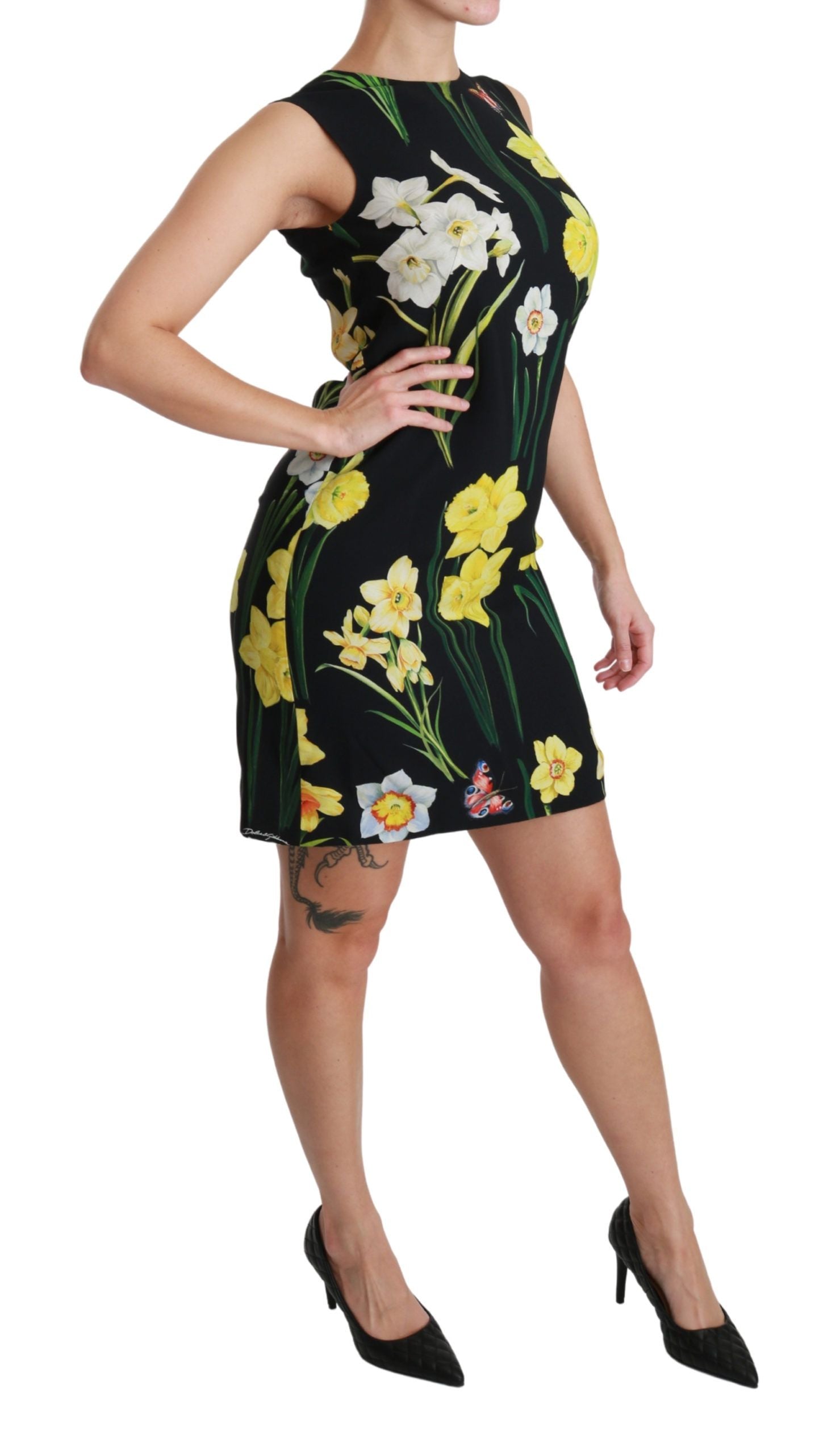 Dolce & Gabbana Floral Sheath Mini Dress - Elegance Women's Redefined