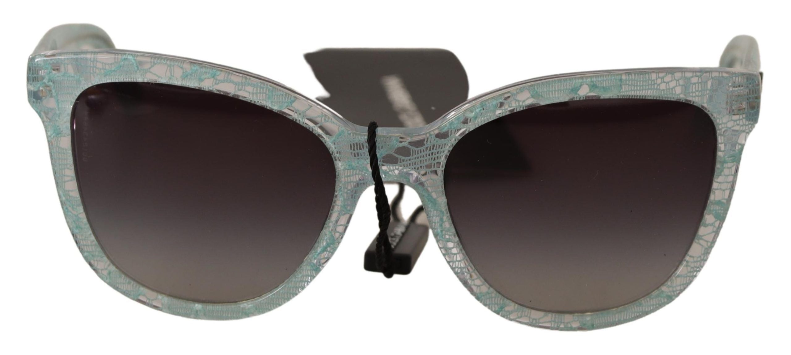 Dolce & Gabbana Sicilian Lace Crystal Acetate Women's Sunglasses