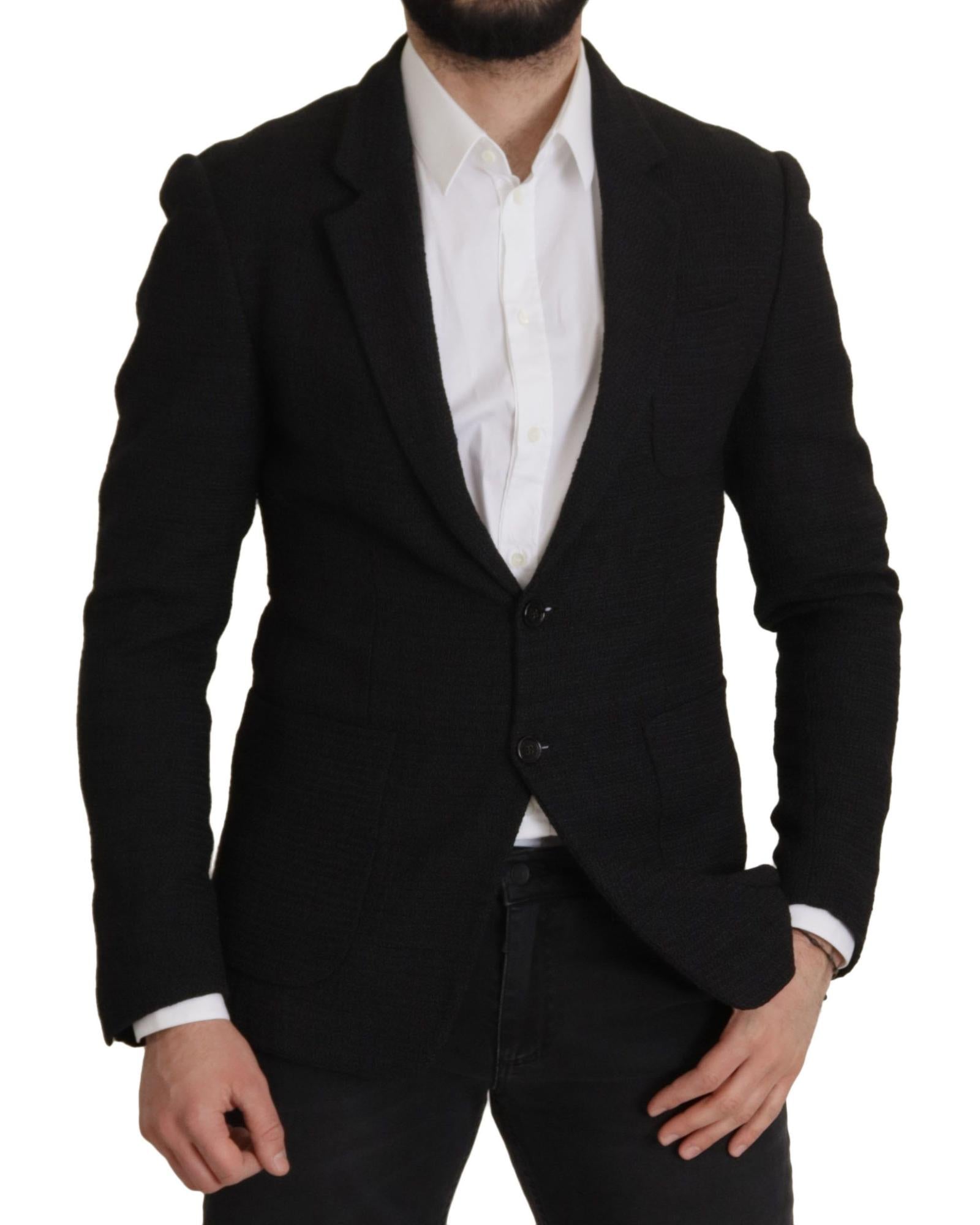 Dolce & Gabbana  Men's Classic Fit Blazer - Black