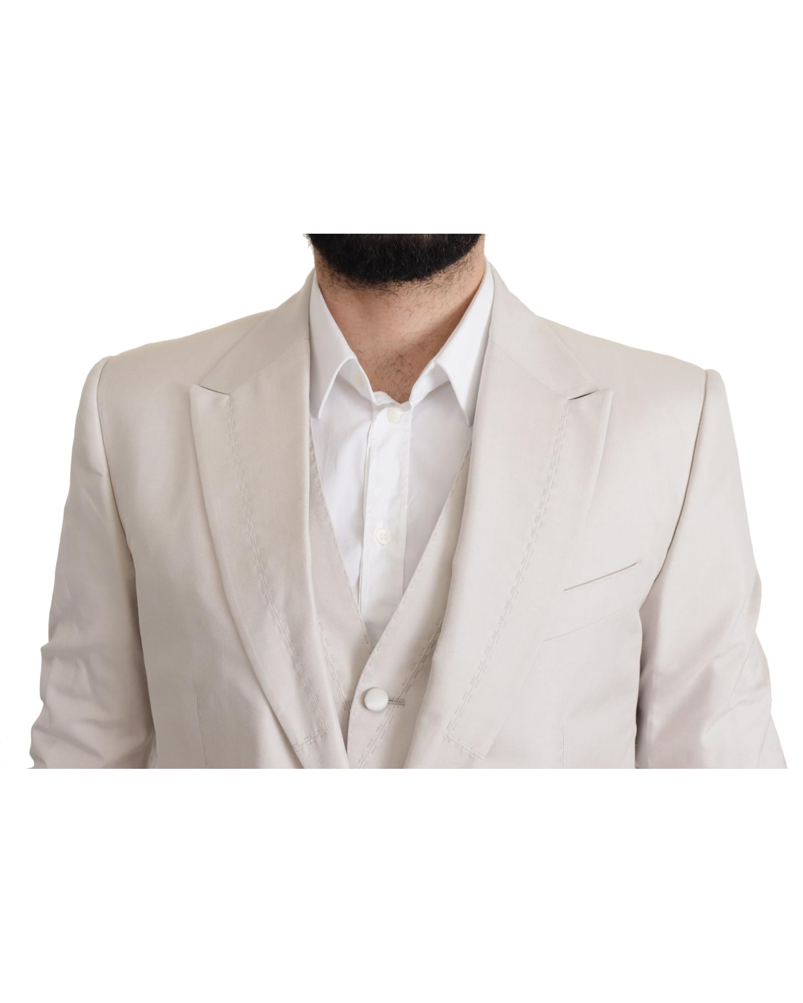 Dolce & Gabbana  Men's Classic Fit Blazer - Beige