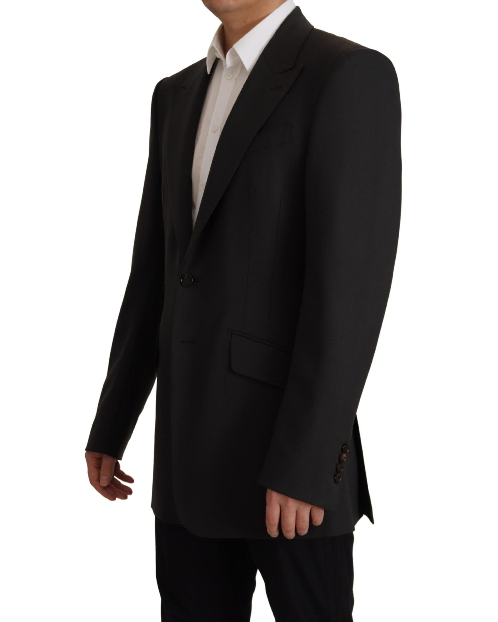 Dolce & Gabbana  Classic Fit Black Blazer