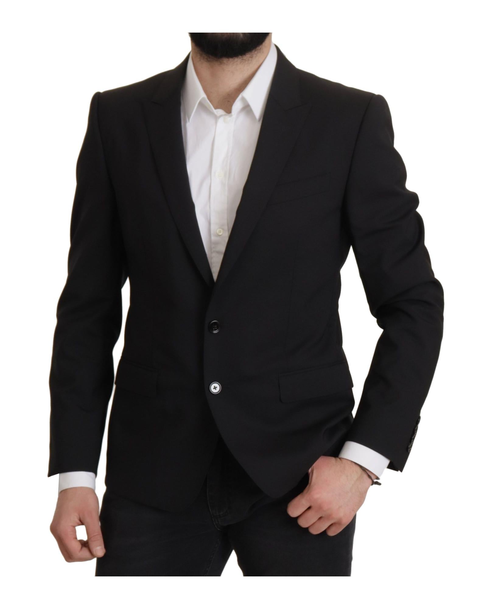 Dolce & Gabbana  Men's Classic Fit Black Blazer